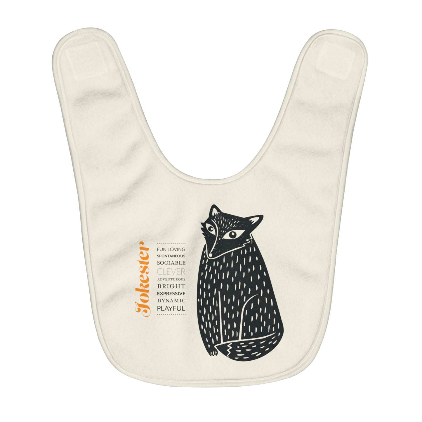 Jokester - Fleece Baby Bib