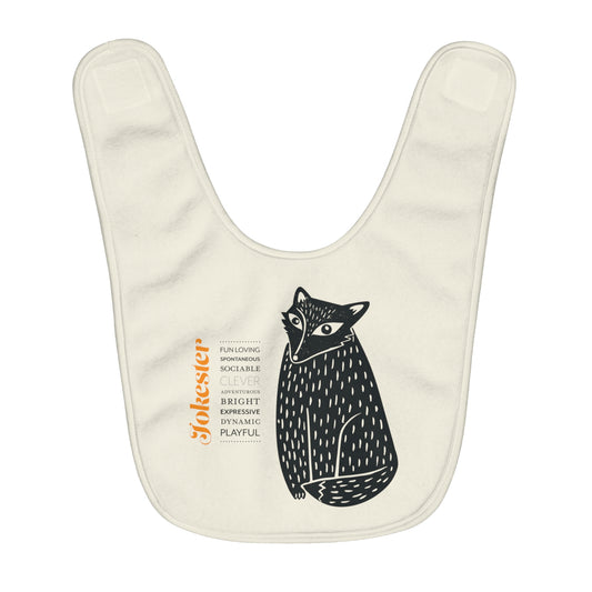 Jokester - Fleece Baby Bib