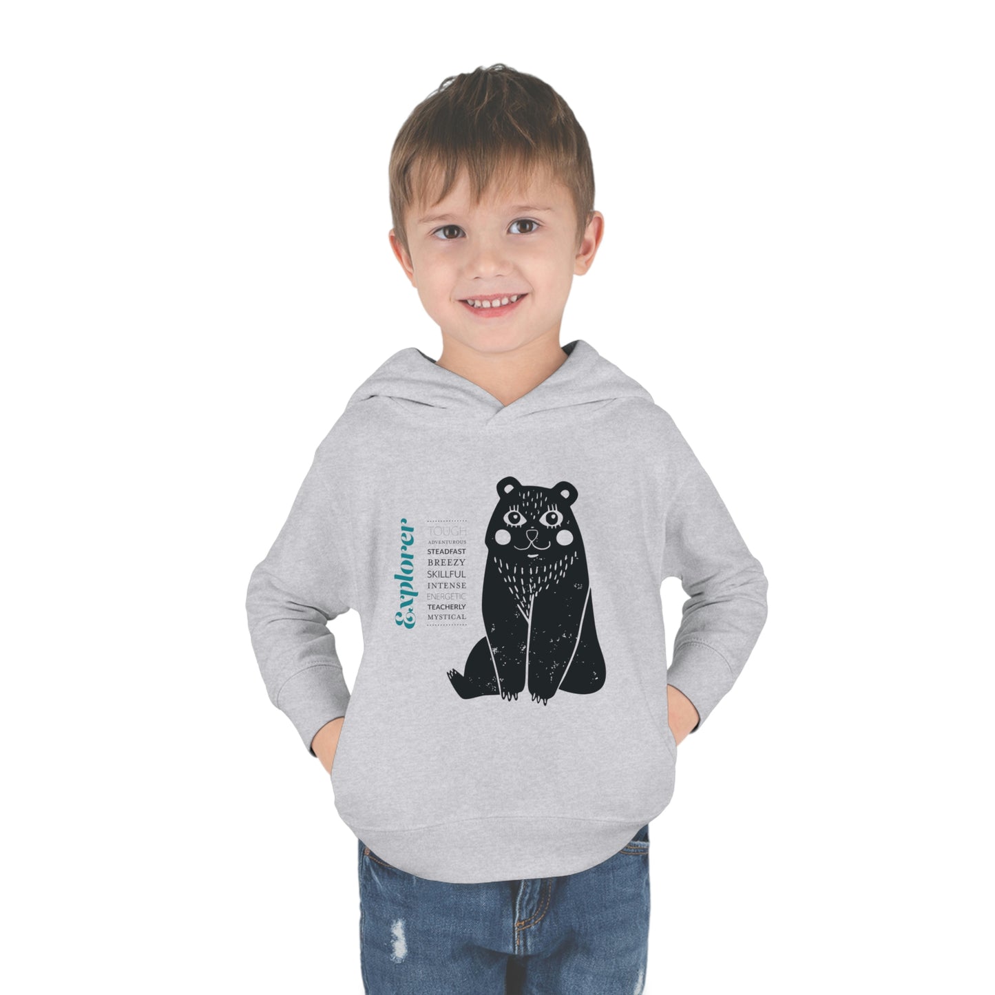 Explorer - Toddler Pullover Fleece Hoodie